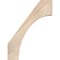 Ekena Millwork 5 1/2"W x 18"D x 24"H Westlake Smooth Knee Brace, Douglas Fir BRC06X18X24WTL00SDF - alternate 2
